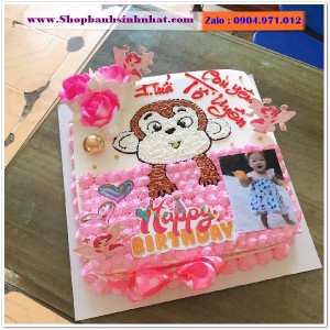Bánh Sinh Nhật In Hình Ảnh - H22